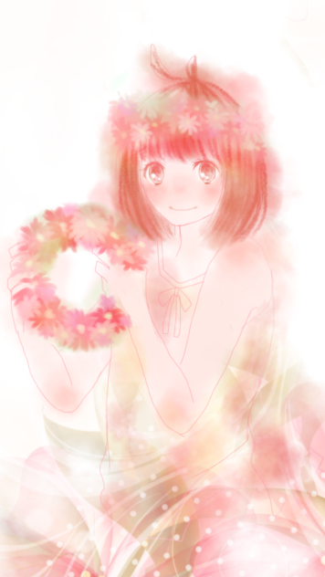 花かんむり。