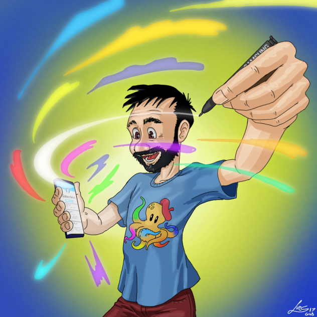 Testing Ibispaint on Note 8 - ibisPaint
