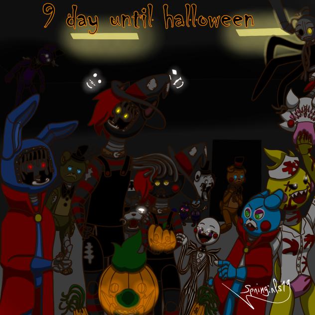 9 day until halloween