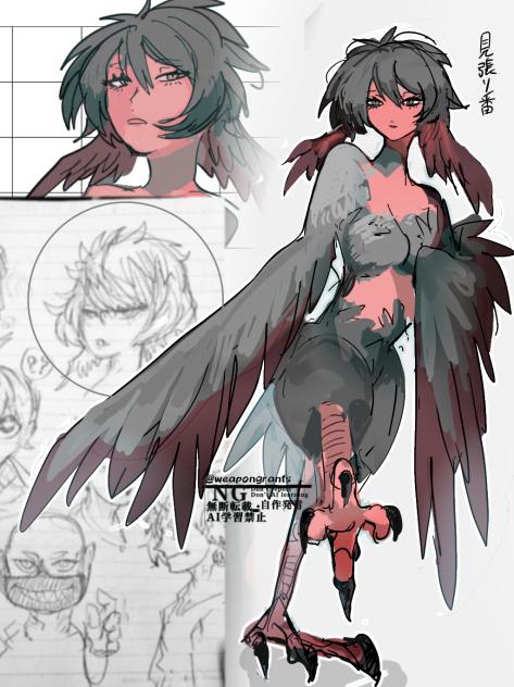 キャラデザ詰め