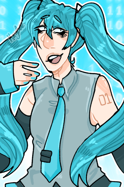 Hatsune Miku aka our lord and savior