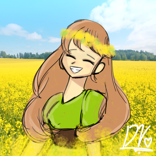 🌼In a field of flowers🌼