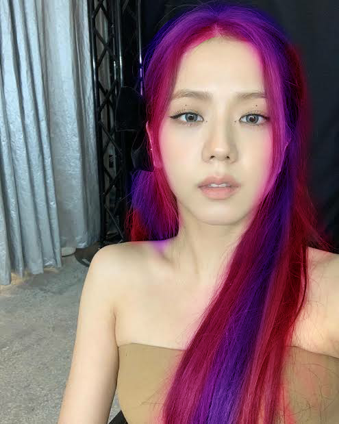 jesoo blackpink hair transformation
