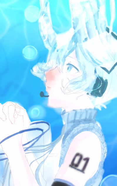初音ミク　塗らせていただきました！