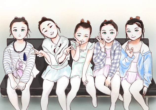 バレエ発表会記念