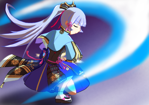 【原神】神里綾華　“斬”