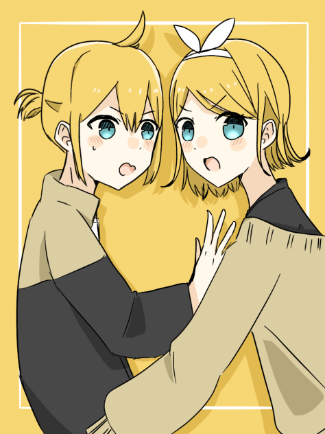 鏡音きょうだいはてぇてぇ