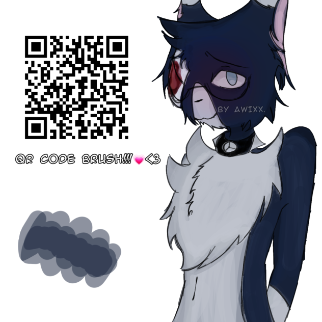 QR CODE BRUSH!!!💕