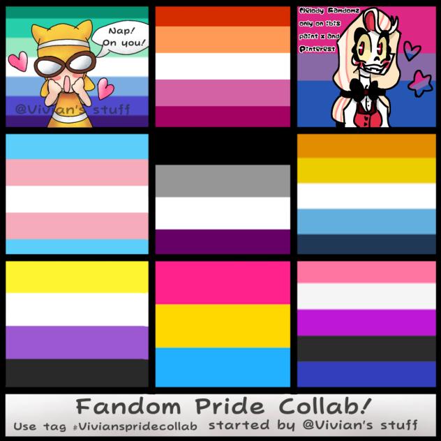 Pride fandom collab‼️🩷💜💙