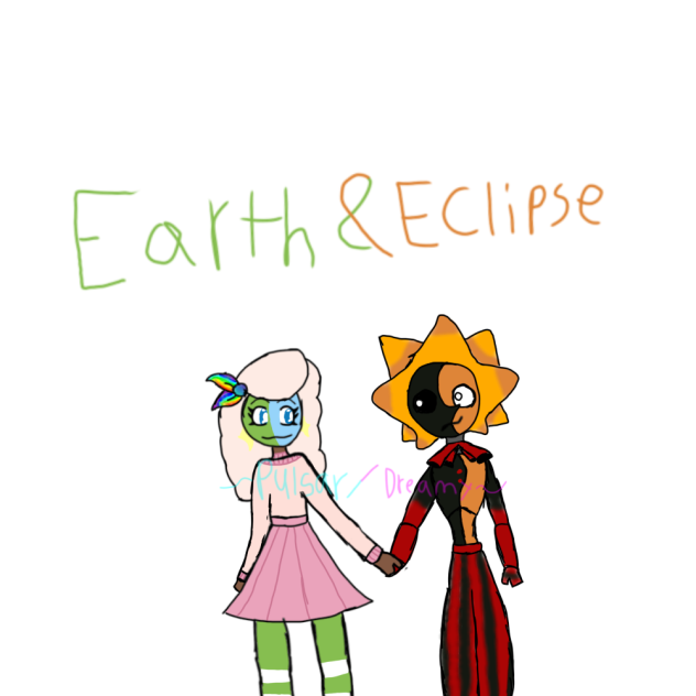 Earth & eclipse SAMS friends Au