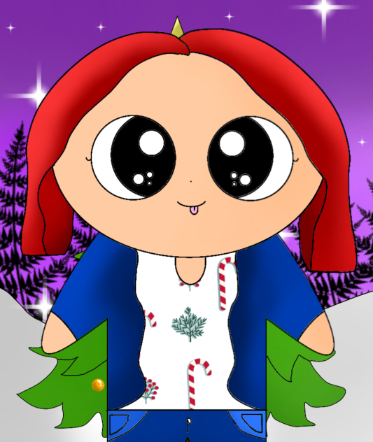 My Grandma Celebrating Christmas 🎄 - ibisPaint