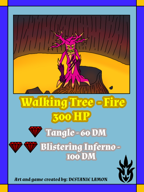 CC&M WALKING TREE-FIRE