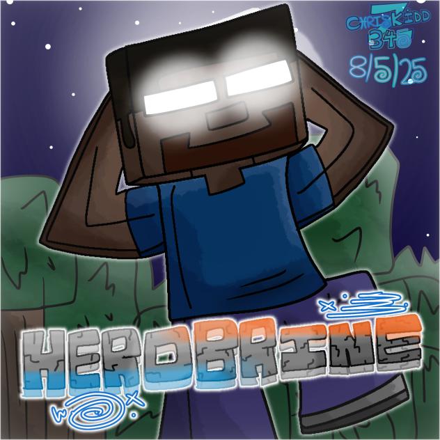 Herobrine art remade!