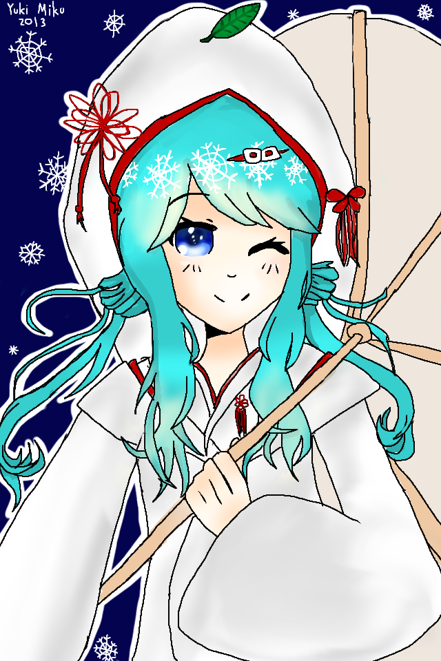 Snow Miku 2013 - ibisPaint