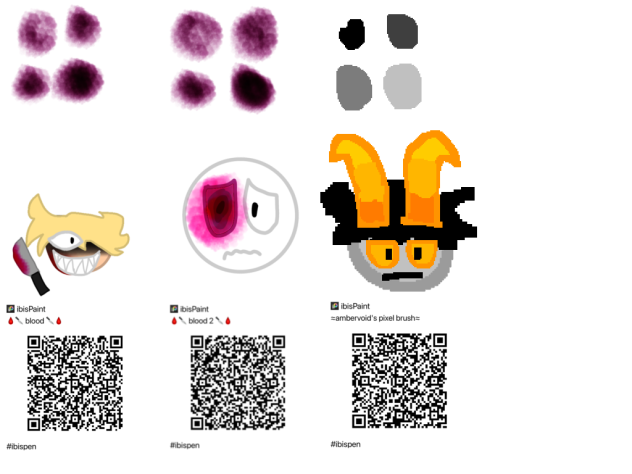 a few brushes i made - ibisPaint