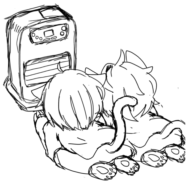 さむいにゃ