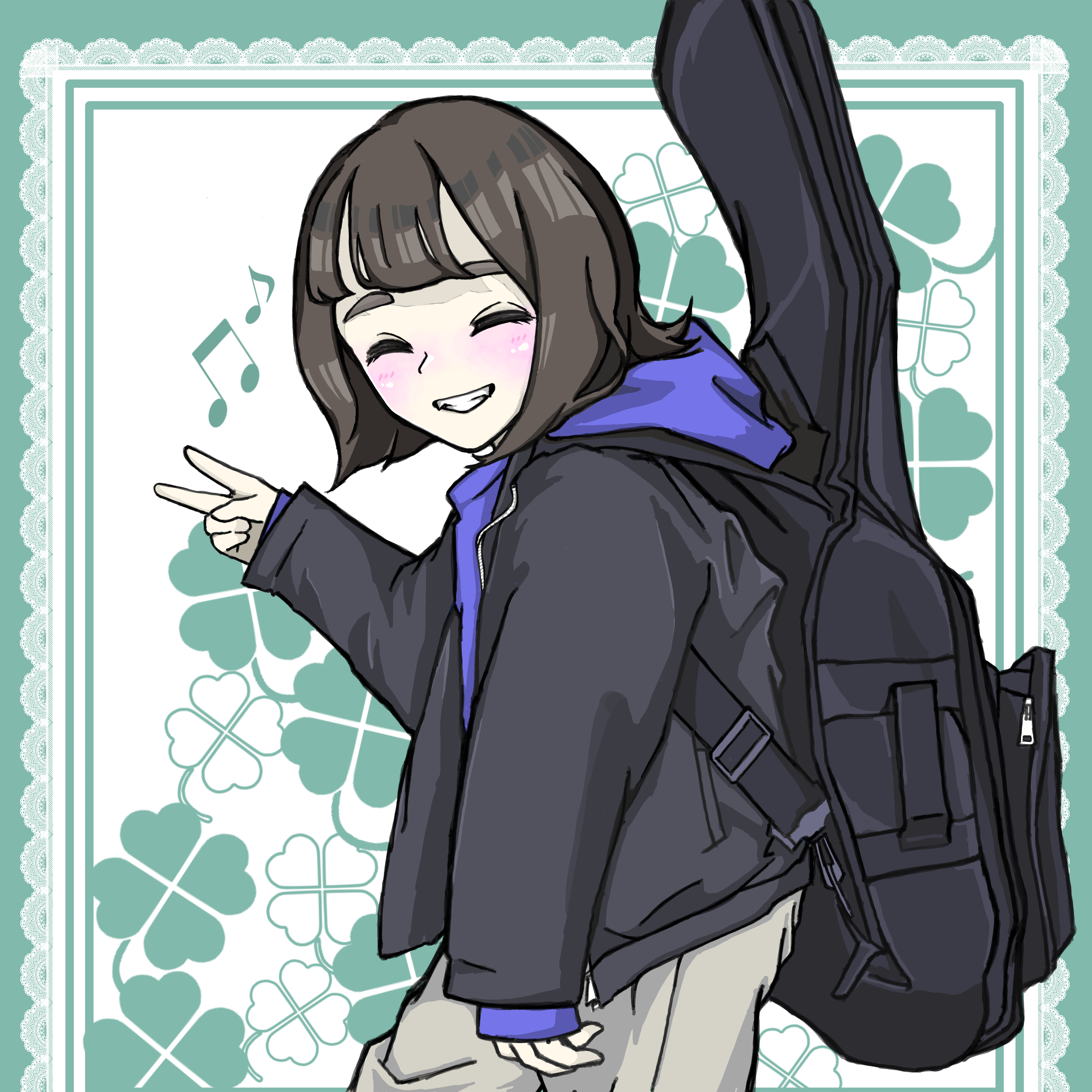 軽音系イラスト Ibispaint