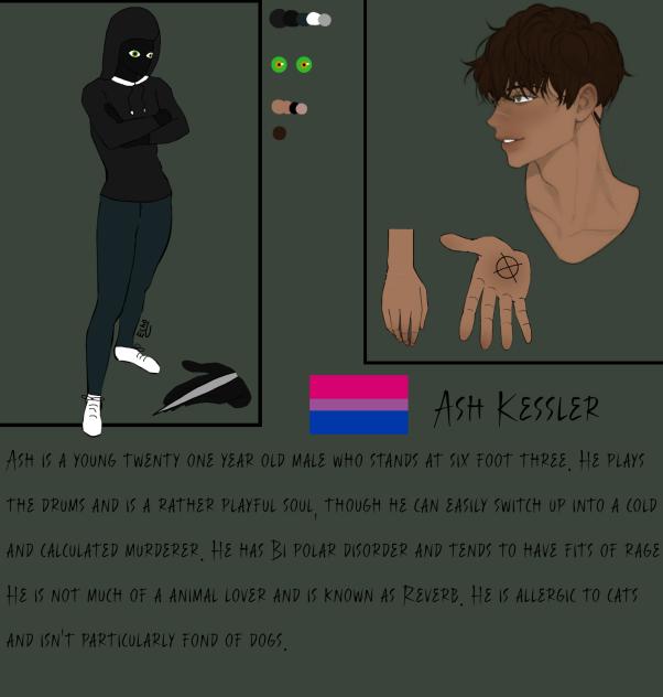 ~ Ash Kessler Reference Sheet ~