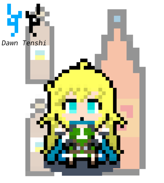 Halkara pixel art