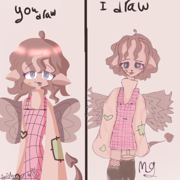 I draw you draw with Mya Green