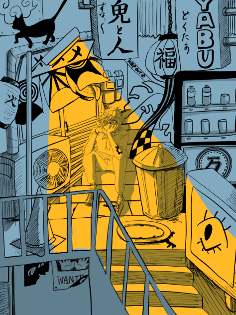 路地裏へヨウコソ