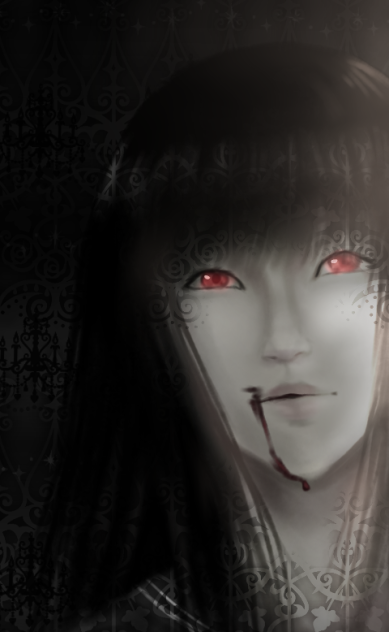 吸血鬼の女の子 ┐(￣ヮ￣)┌