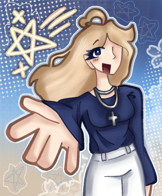drawing of a friend's avatar🌠