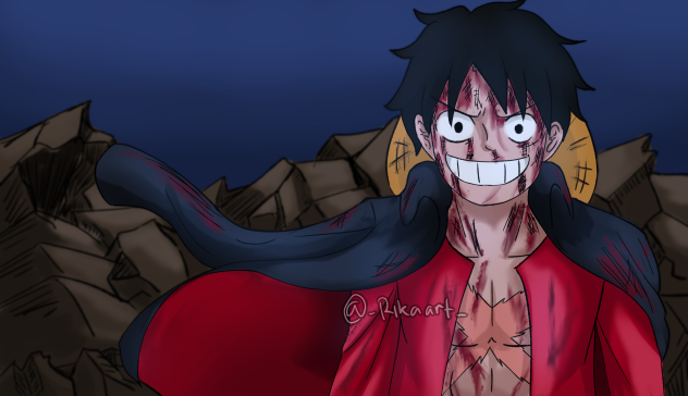 [one piece] luffy onigashima