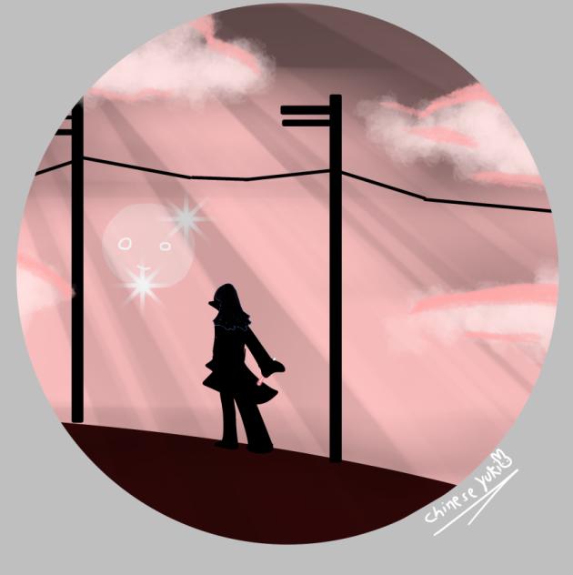 red sky