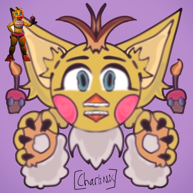 chica aka fnaf🧡🐥🔪🧁