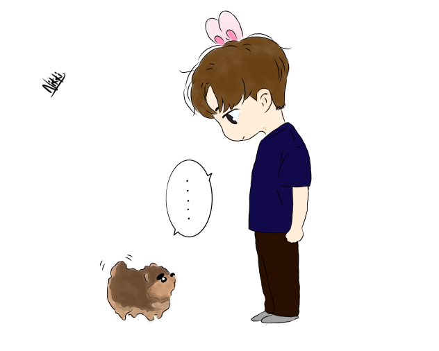 Jungkook x yeontan ibisPaint