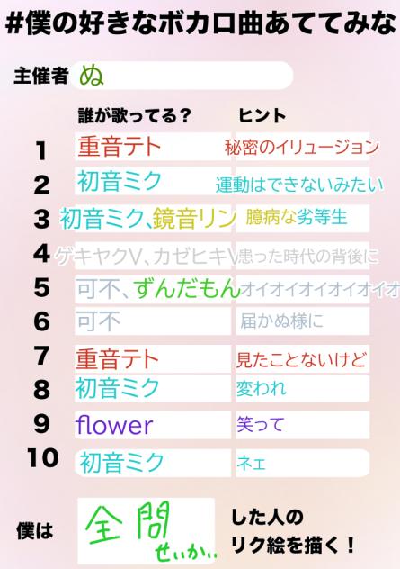 当ててみて