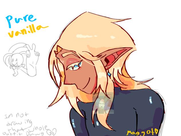 Pure vanilla cookie