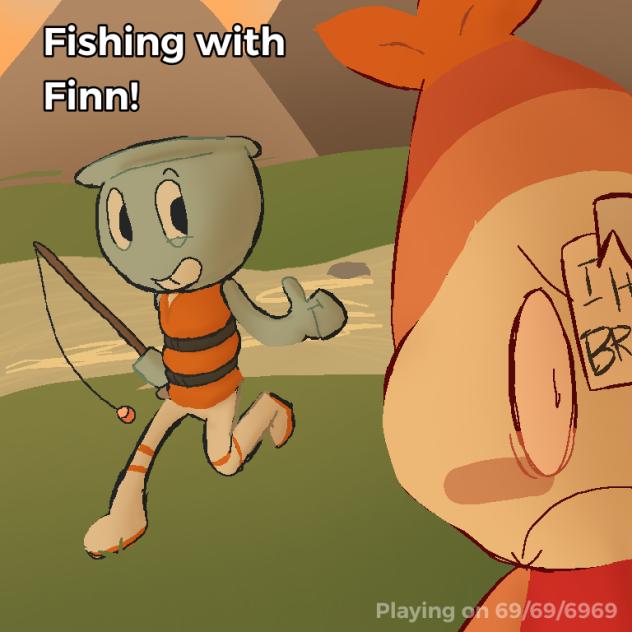FISHING WITH FINN!