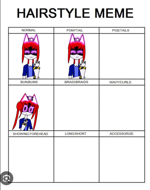 Day 3... Hairstyle meme