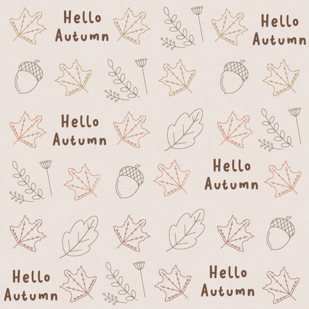 Hello Autumn Wallpaper