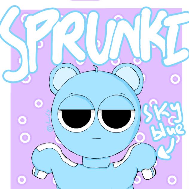 Sky blue Sprunki