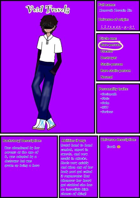 Void travels OC