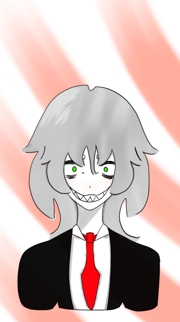 In a suit - ibisPaint