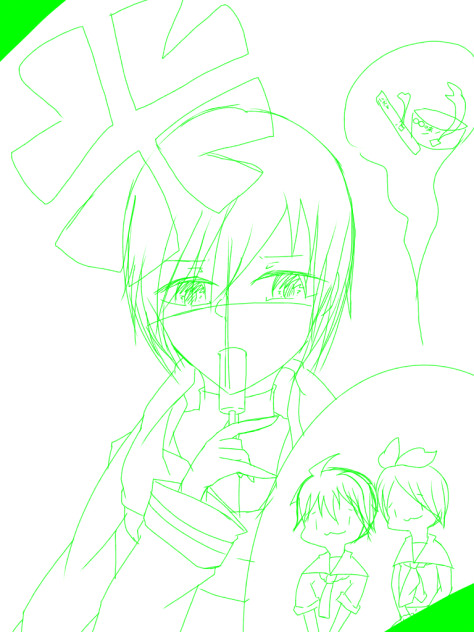 KAITO描いてみた