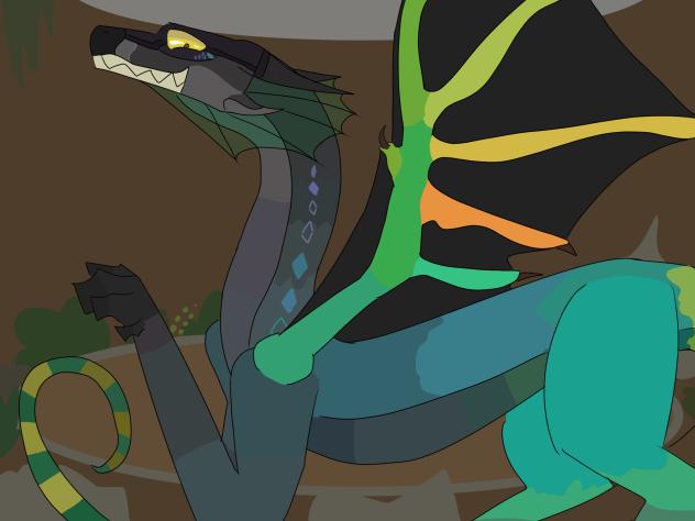 StormCaller-RainWing oc