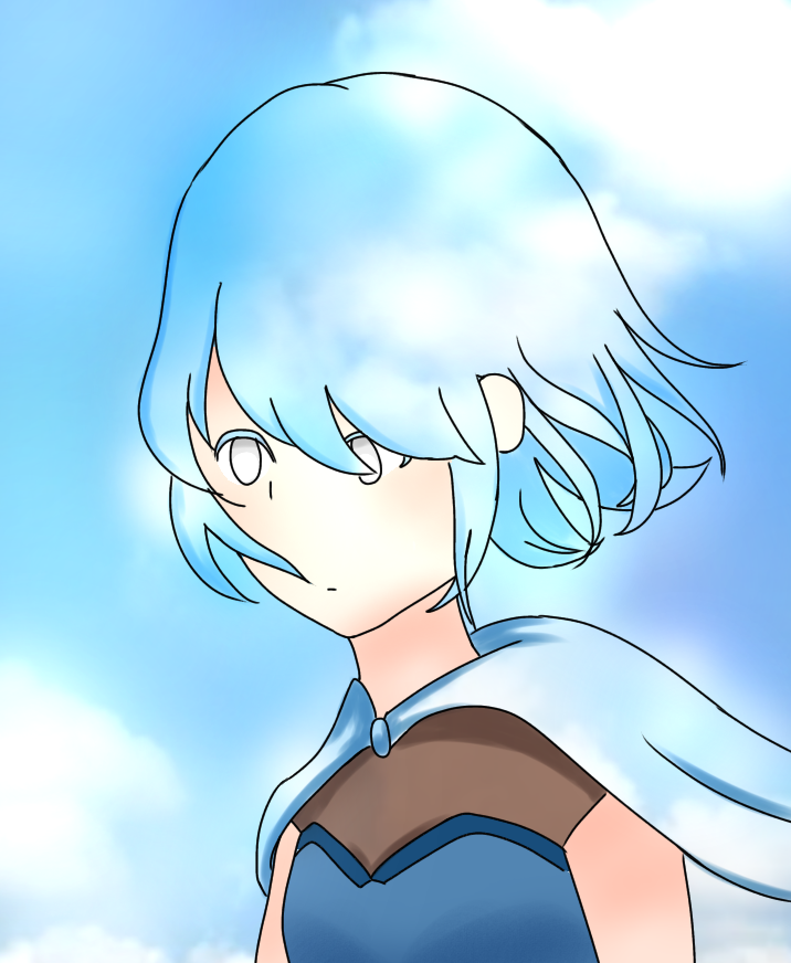 Hero in the Clouds - ibisPaint