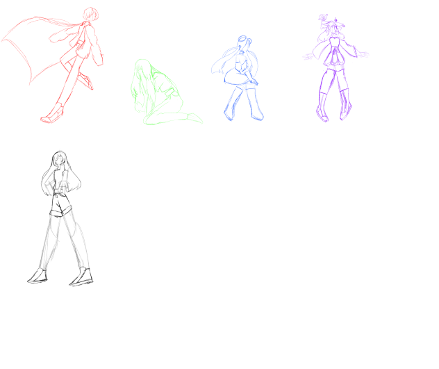 random pose