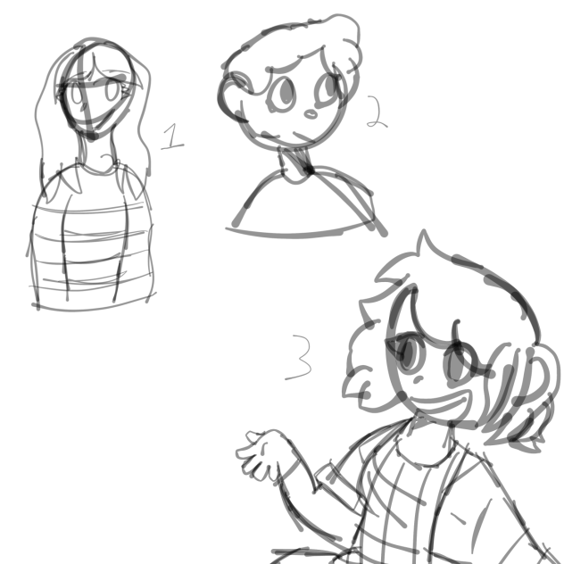 Trying to find my art style ibisPaint