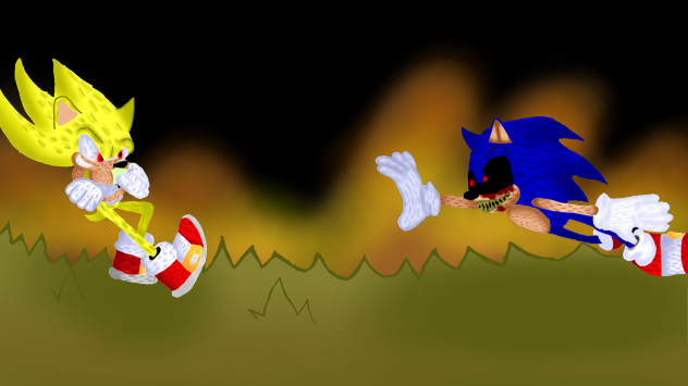 sonic vs sonic.exe