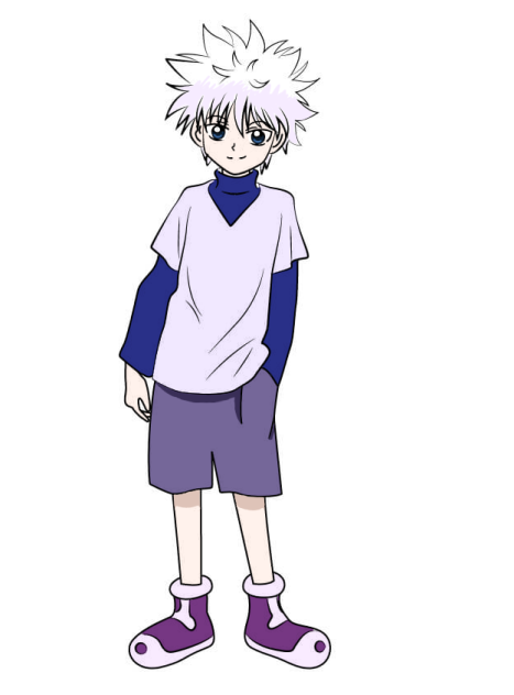HxH coloring sheet #2