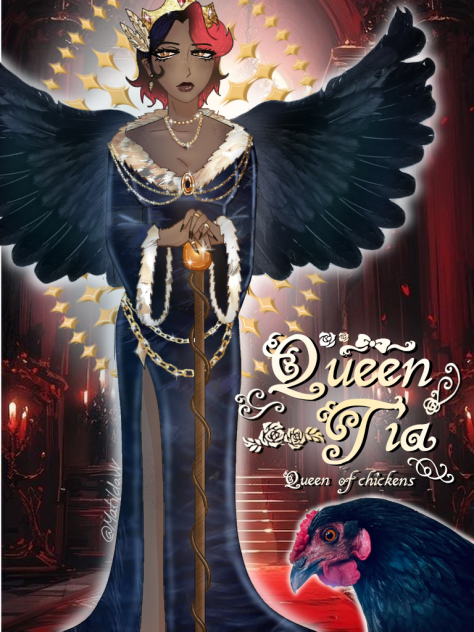 Queen Tia 🐔❤️🖤