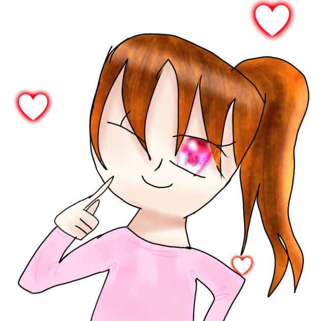 オリ漫画の主人公を適当に描く