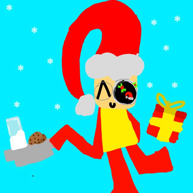 Cookies and milk for santa!