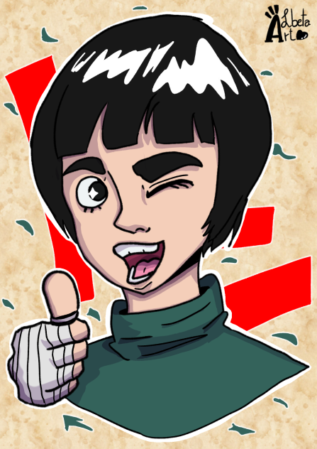 Rock Lee_fanart